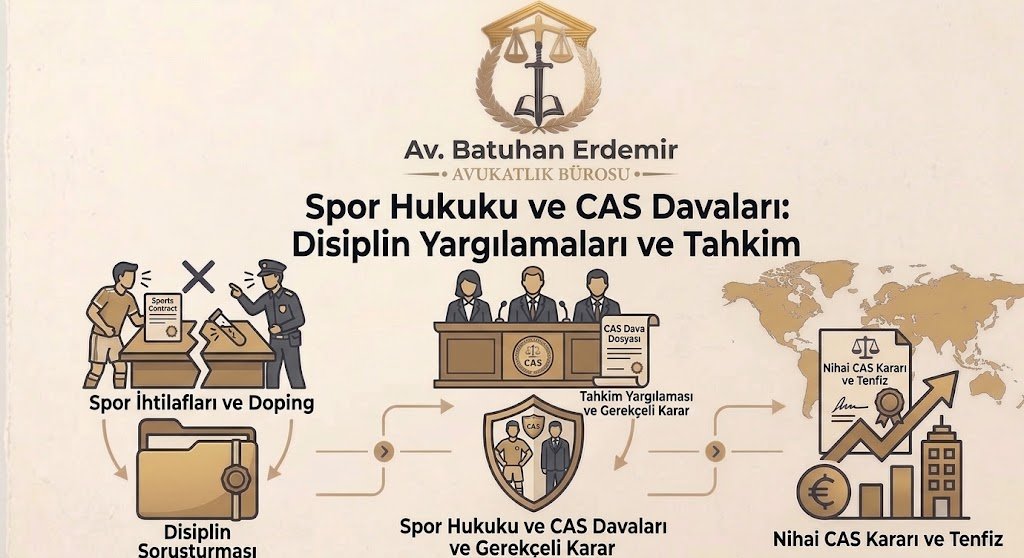 spor hukuku ve cas davaları