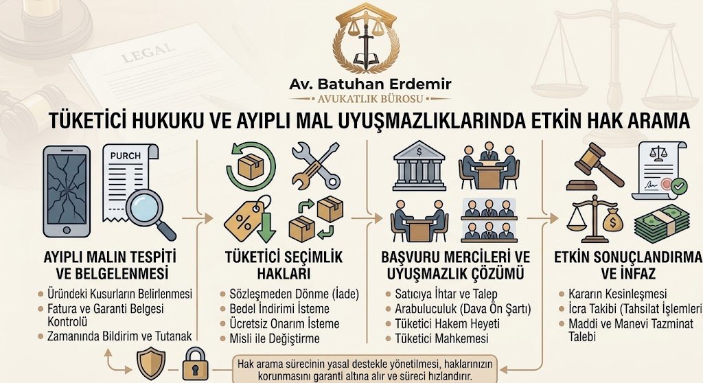 Tüketici Hukuku ve Ayıplı Mal Uyuşmazlıkları